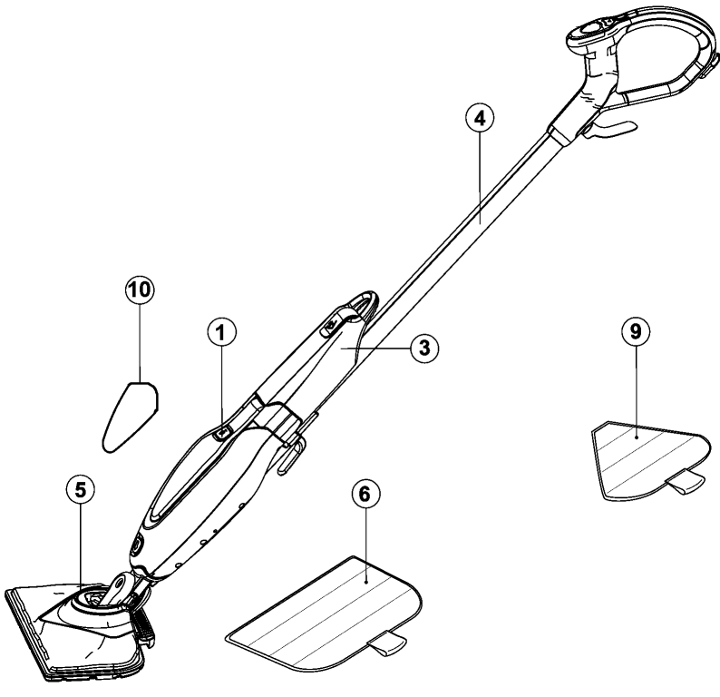 Default Diagram and Parts List for BDH1765SM Type 2 Black and Decker 